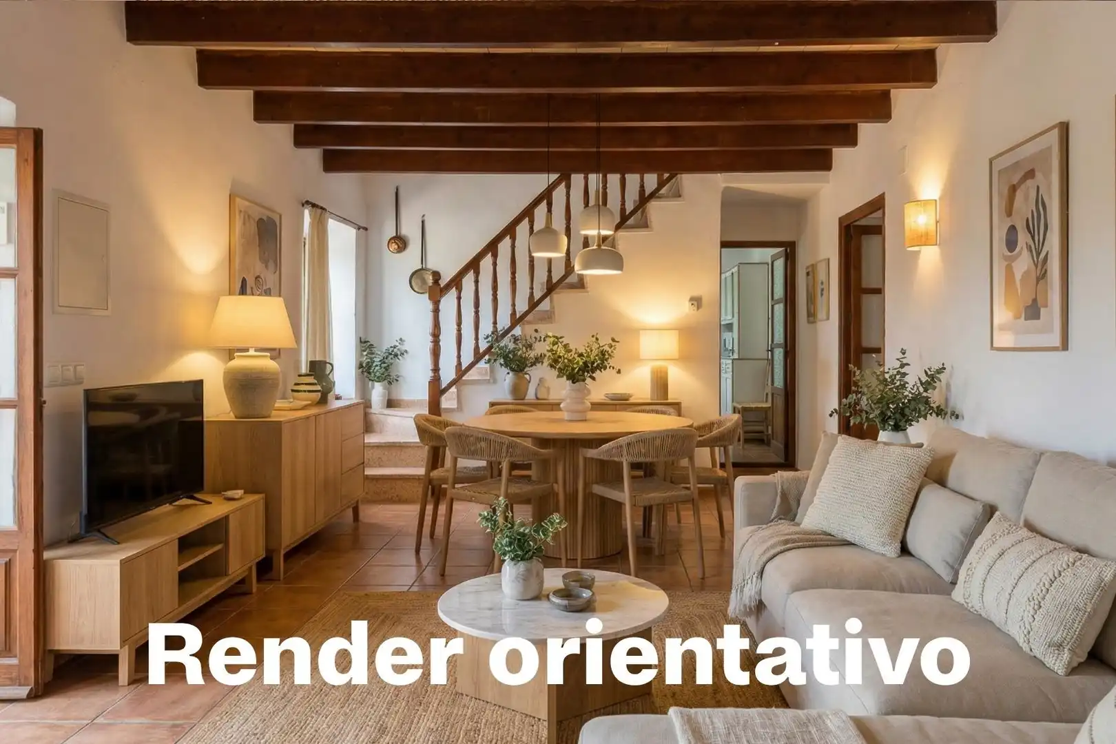 Sala de estar de Casa o chalet en venta en Andratx con Jardín privado y Trastero