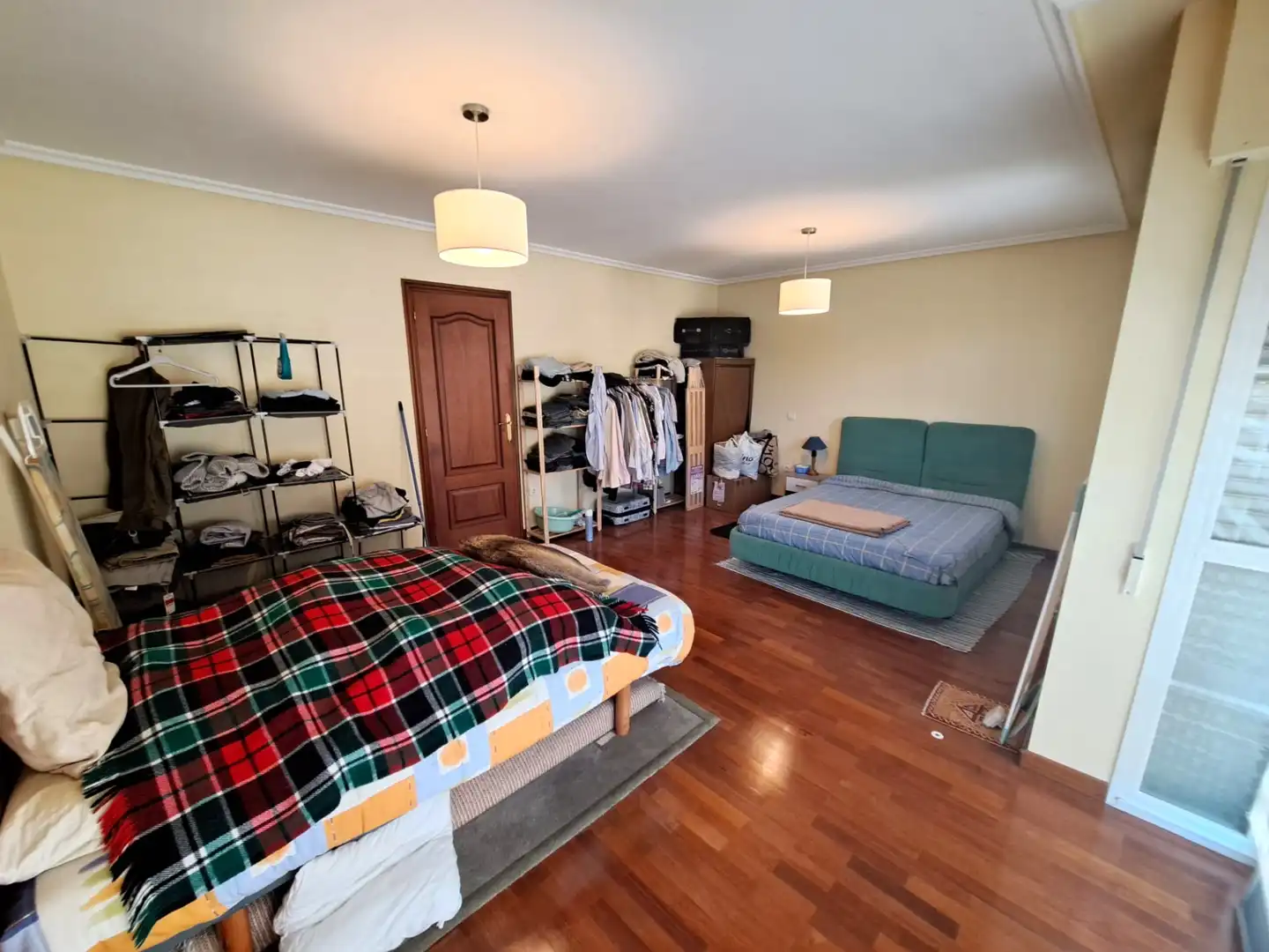 Schlafzimmer von Einfamilien-Reihenhaus zum Verkauf in Zarratón mit Heizung, Terrasse und Möbliert