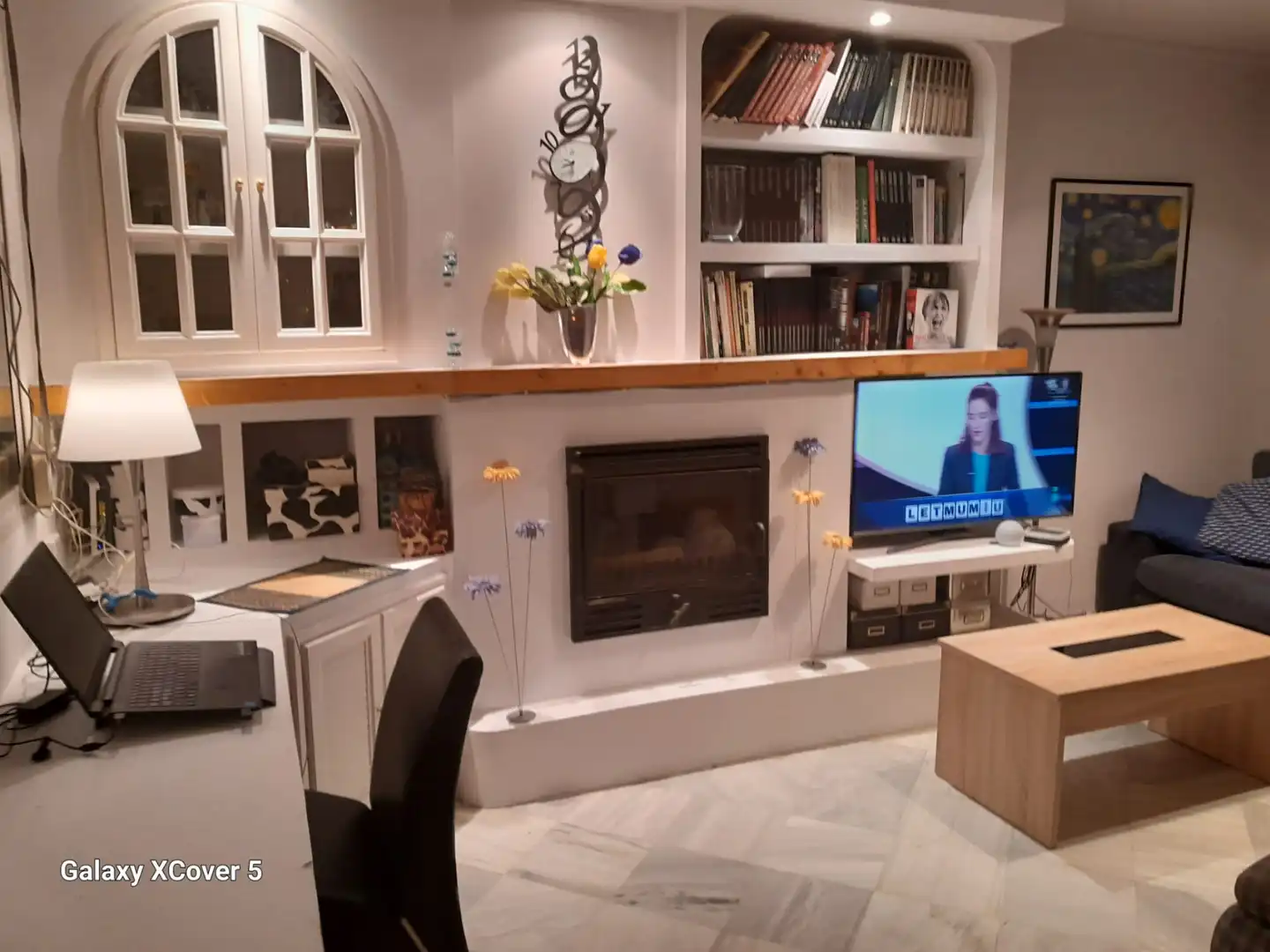 Sala de estar de Casa adosada en venta en Granada con Aire acondicionado, Calefacción y Terraza