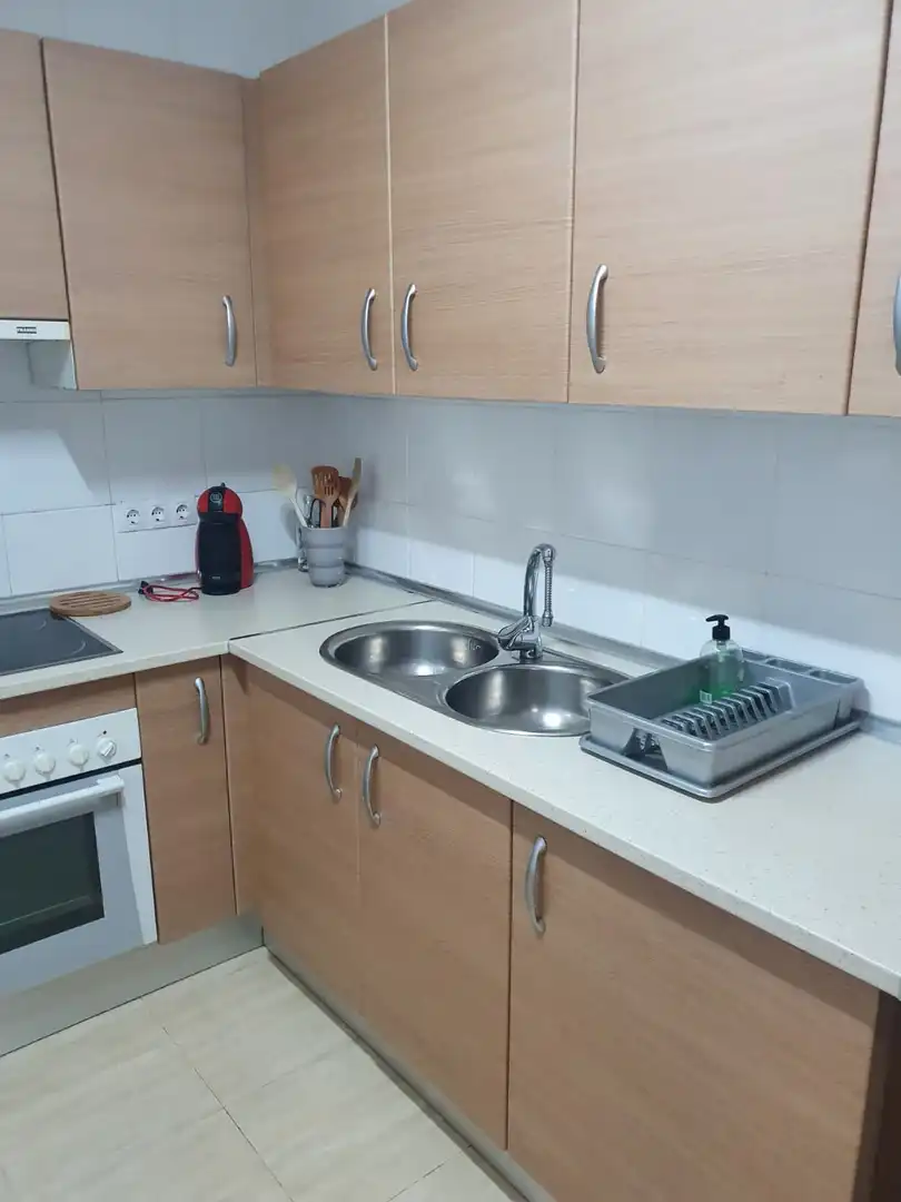 Cocina de Piso de alquiler en Roquetas de Mar con Aire acondicionado, Calefacción y Terraza