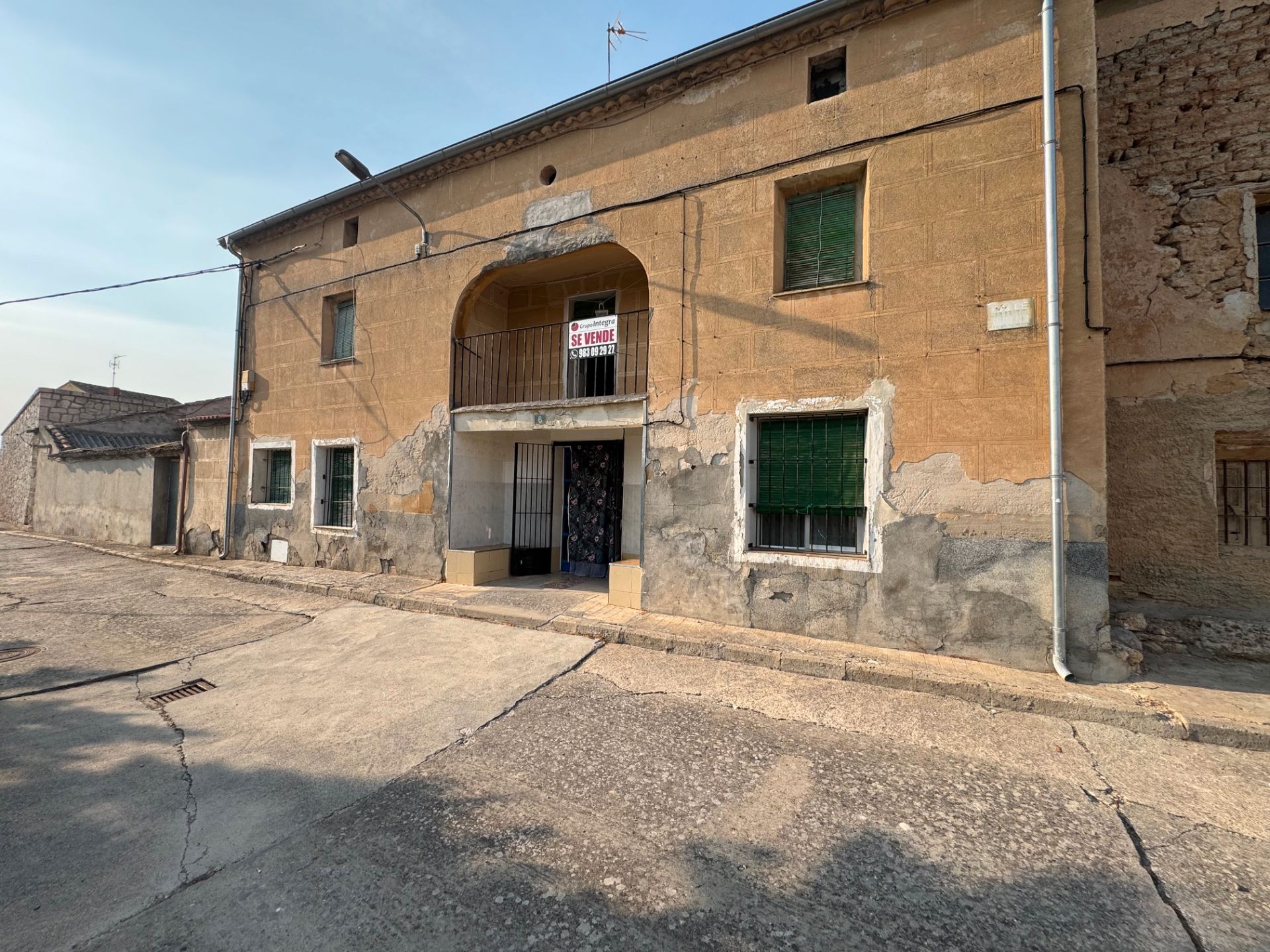 Exterior view of Country house for sale in Amusquillo  with Heating, Terrace and Storage room