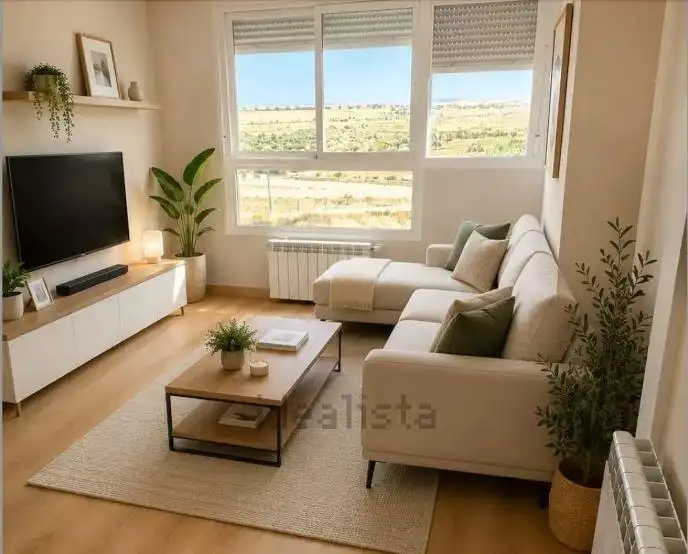 Sala de estar de Piso en venta en Cáceres con Calefacción y Terraza