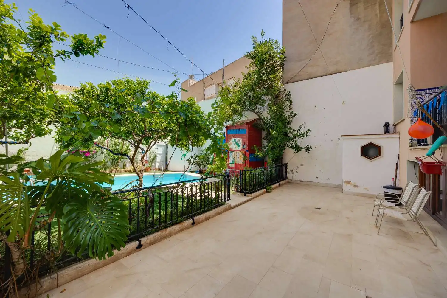 Garden of Houses for sale in Callosa de Segura  with Air Conditioner, Heating and Terrace