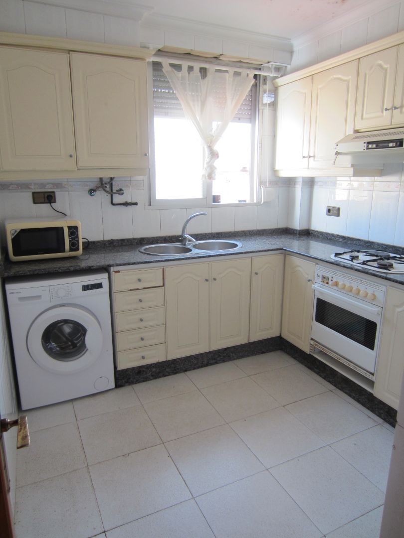Kitchen of Flat for sale in Puçol  with Air Conditioner, Oven and Balcony