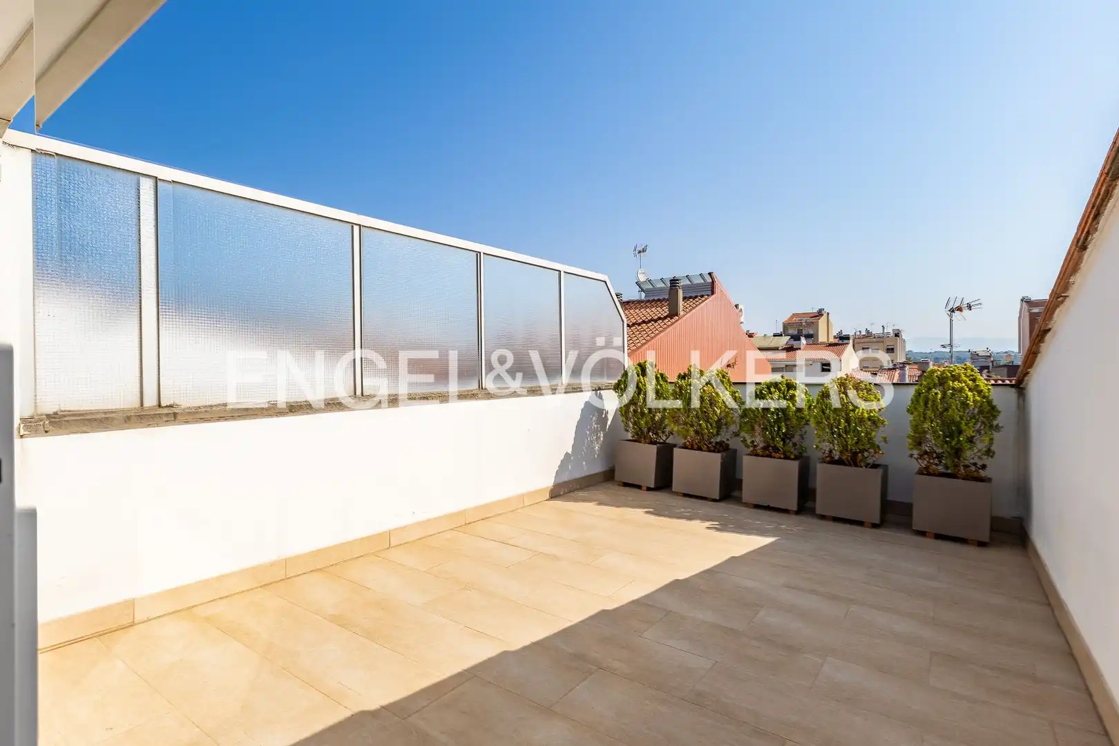 Terrassa de Casa adosada en venda en Sabadell amb Aire condicionat, Calefacció i Jardí privat