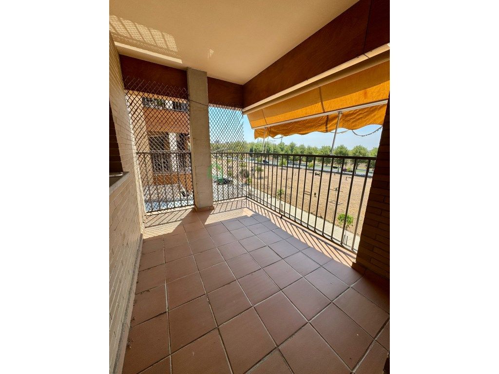 Balcony of Flat to rent in Badajoz Capital  with Air Conditioner, Heating and Terrace