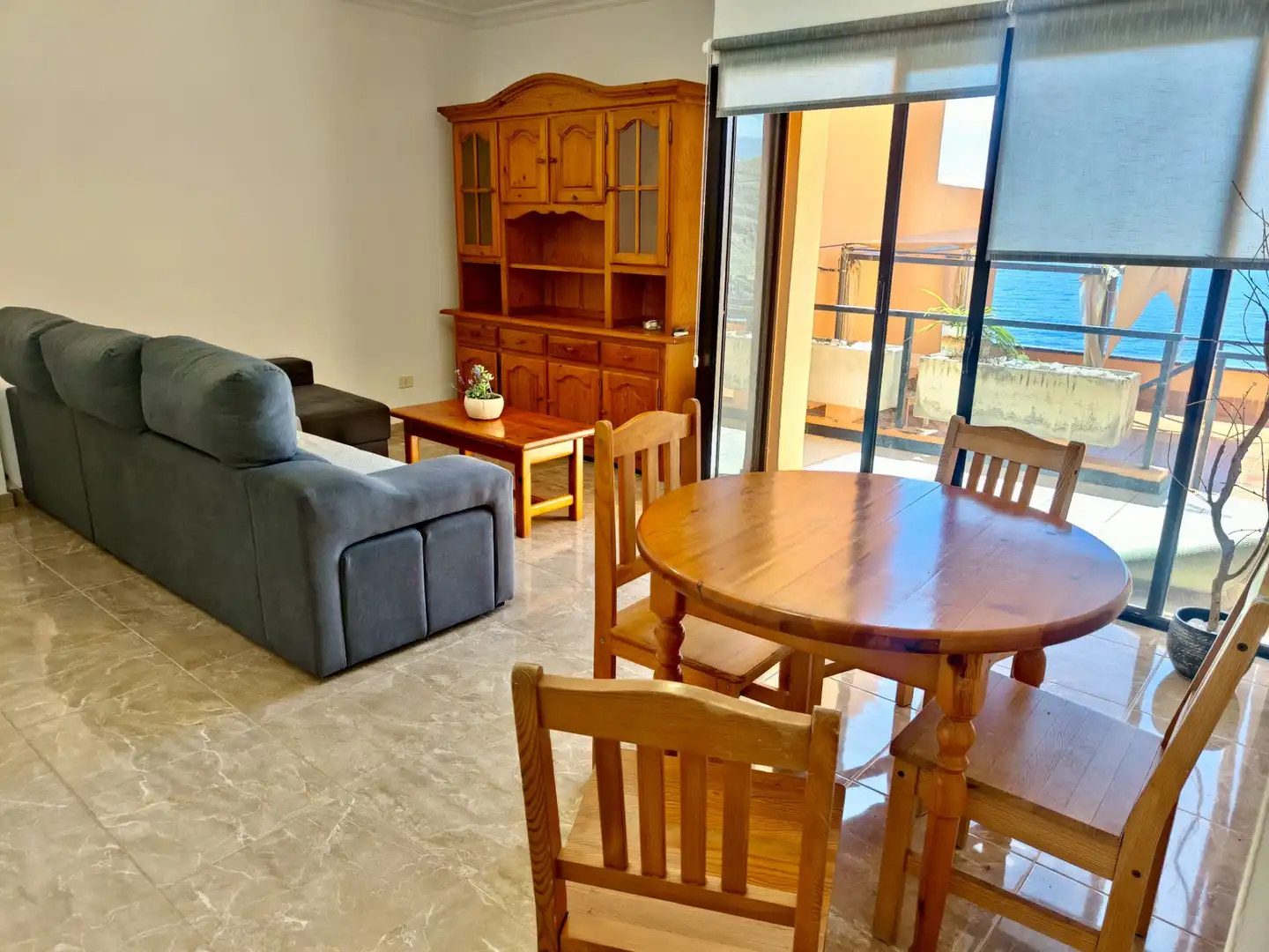 Sala de estar de Ático de alquiler en El Rosario con Terraza, Amueblado y Horno
