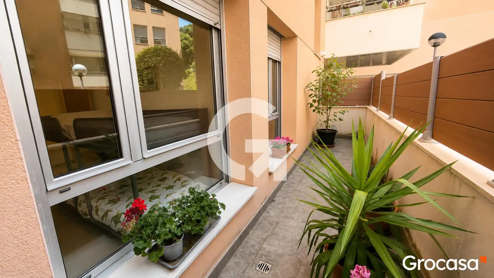 Terrasse von Wohnung zum Verkauf in Lloret de Mar mit Klimaanlage, Terrasse und Gemeinschaftspool
