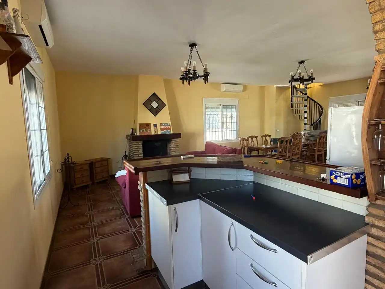 Cocina de Casa o chalet en venta en Chipiona con Aire acondicionado, Jardín privado y Piscina