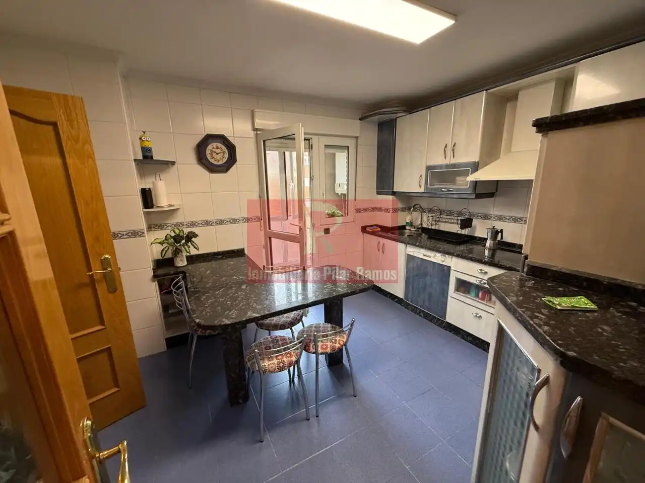 Cocina de Piso en venta en San Andrés del Rabanedo con Calefacción, Parquet y Terraza
