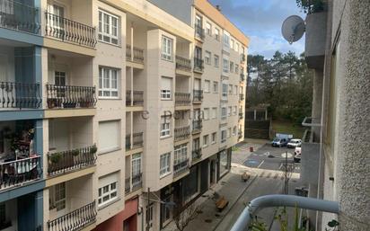 Vista exterior de Pis en venda en Boiro amb Terrassa i Balcó