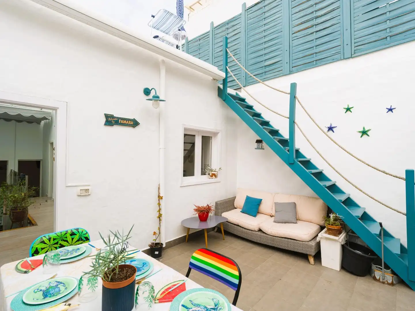 Terraza de Casa o chalet en venta en Las Palmas de Gran Canaria con Aire acondicionado, Terraza y Amueblado