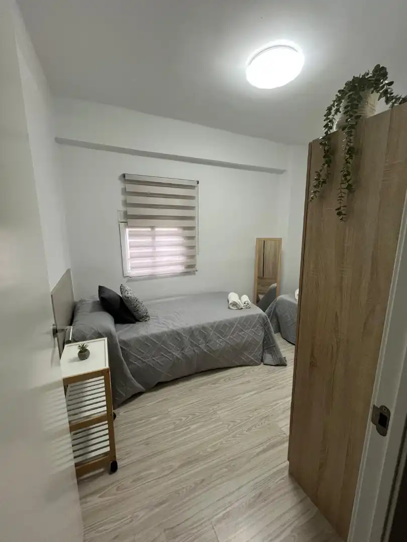 Schlafzimmer von Wohnung zum Verkauf in Quart de Poblet mit Klimaanlage, Heizung und Parkett