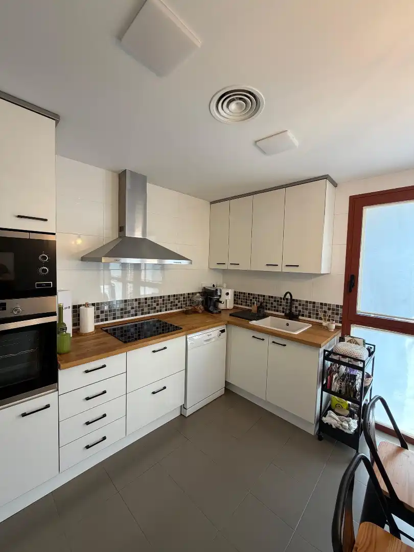 Kitchen of Flat for sale in Almazora / Almassora  with Storage room, Furnished and Oven