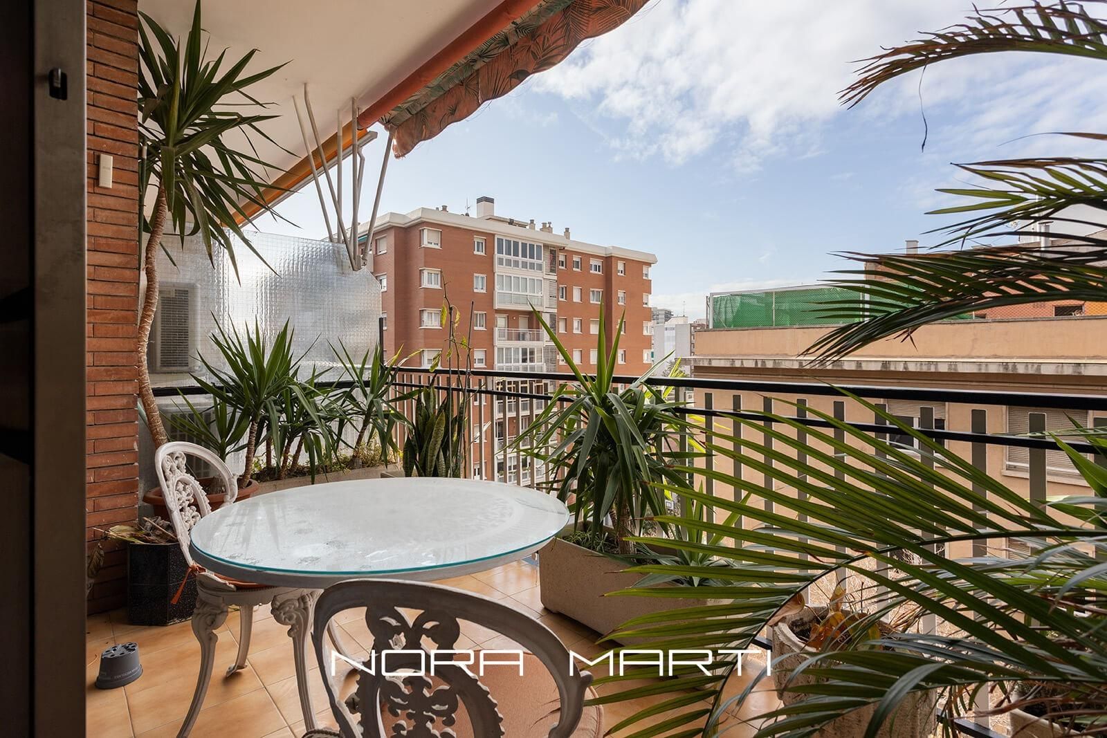 Terrace of Flat for sale in  Barcelona Capital  with Air Conditioner, Heating and Parquet flooring