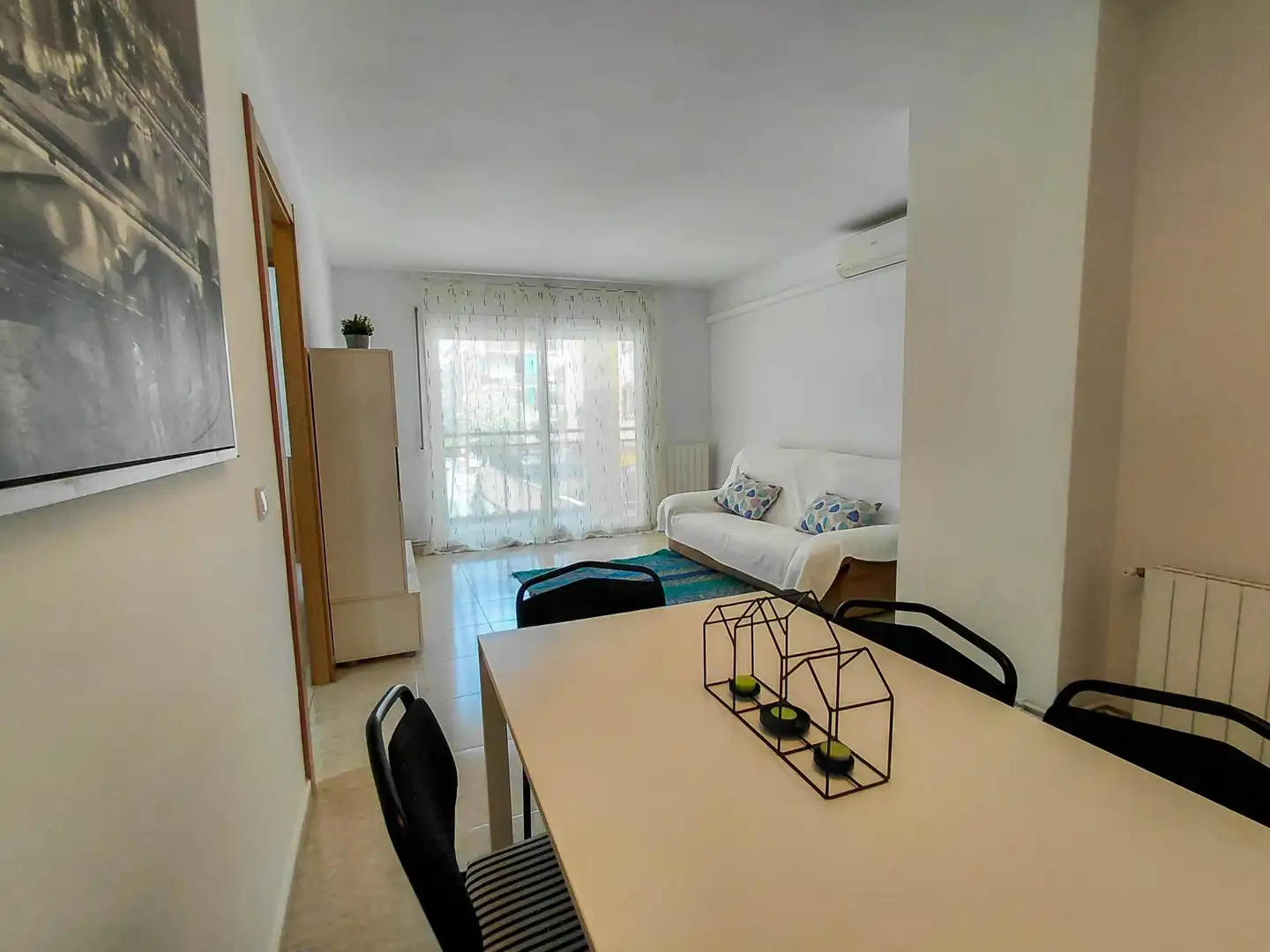 Living room of Flat for sale in Calafell  with Heating, Private garden and Terrace