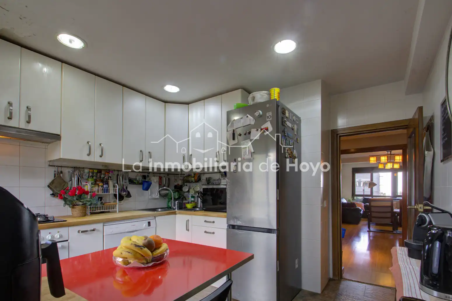 Küche von Wohnung zum Verkauf in Hoyo de Manzanares mit Heizung, Privatgarten und Abstellraum
