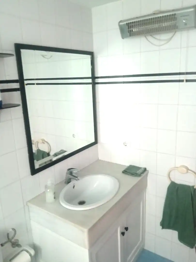 Bathroom of Flat for rent in Roquetas de Mar  with Air Conditioner, Heating and Terrace