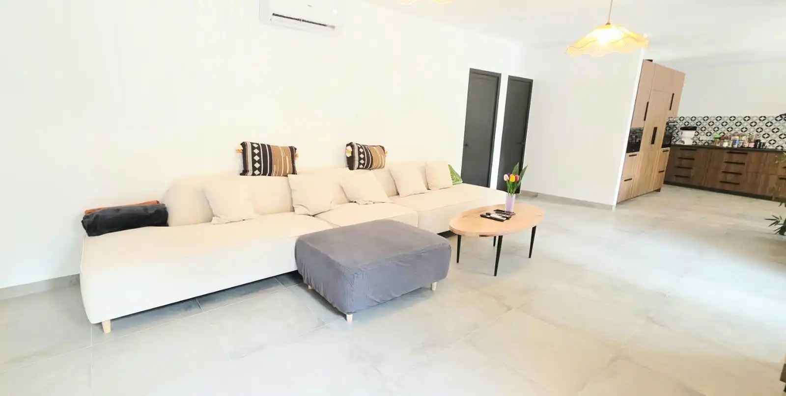 Living room of Houses for rent in Villajoyosa / La Vila Joiosa  with Air Conditioner and Internet