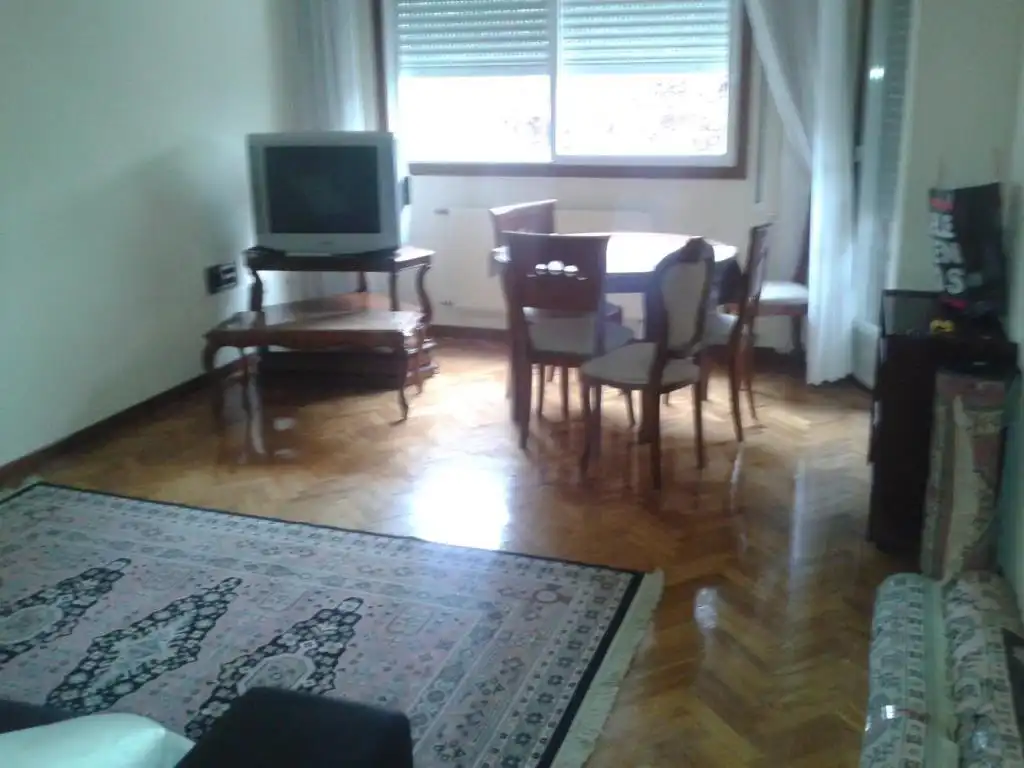 Wohnzimmer von Wohnung zur Miete in Ourense Capital  mit Heizung, Parkett und Möbliert