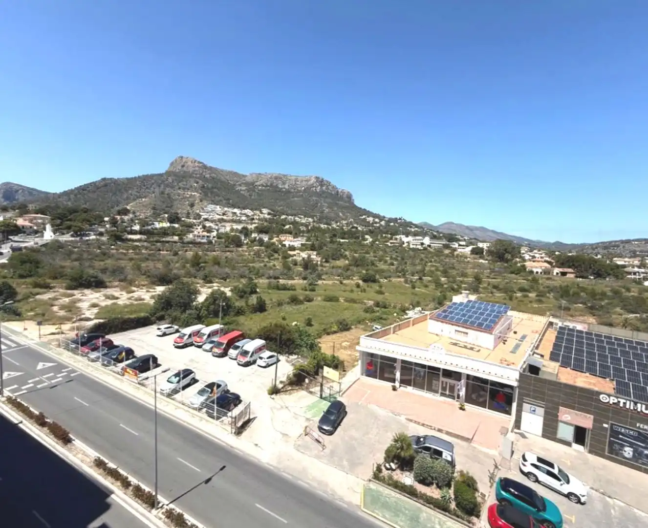 Vista exterior de Apartament en venda en Calpe / Calp amb Calefacció i Moblat