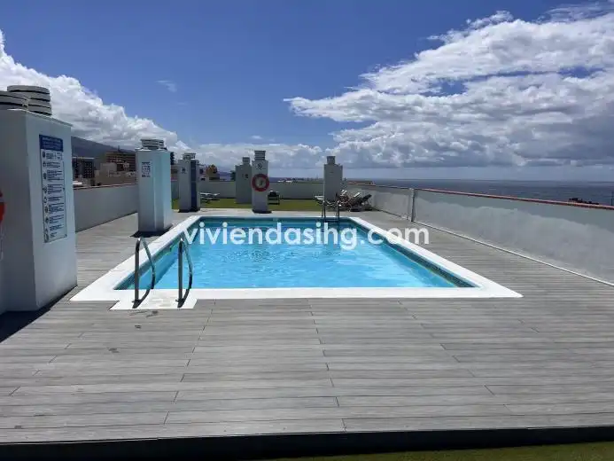 Piscina de Apartamento en venta en Puerto de la Cruz con Terraza, Amueblado y Horno