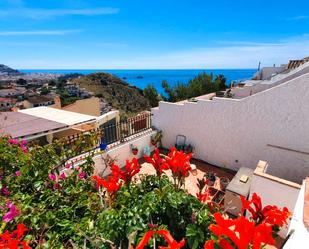 Exterior view of Single-family semi-detached for sale in Almuñécar  with Terrace and Swimming Pool