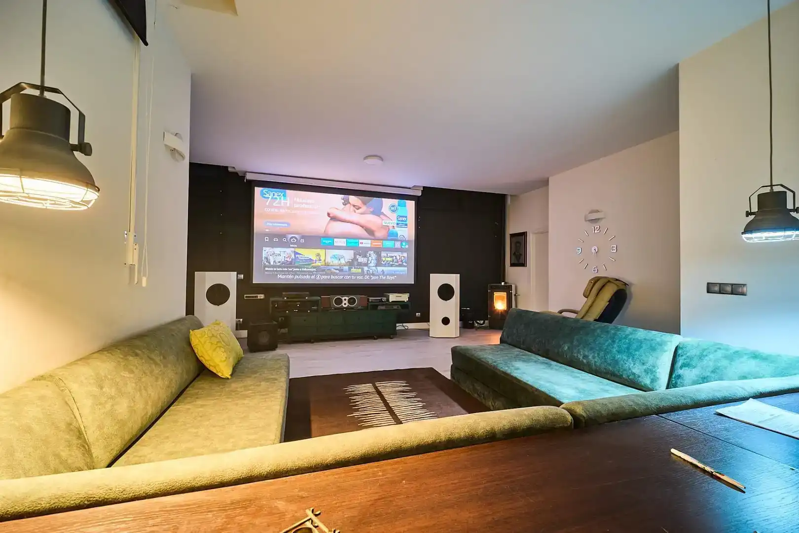 Living room of Houses for sale in Rivas-Vaciamadrid  with Air Conditioner, Private garden and Storage room