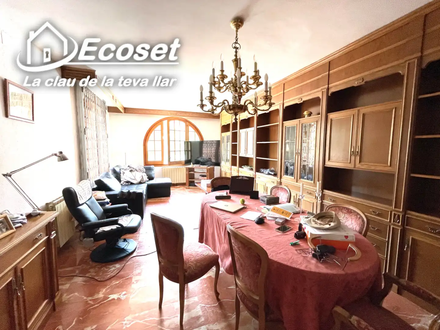 Sala d'estar de Casa o xalet en venda en Cervelló amb Calefacció, Jardí privat i Terrassa