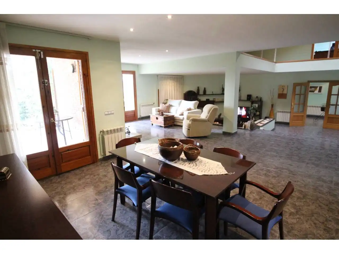 Sala de estar de Casa o chalet en venta en Castellar del Vallès con Calefacción, Jardín privado y Terraza