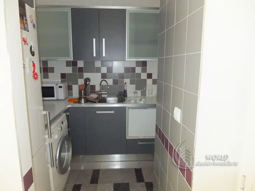Küche von Wohnung zur Miete in Madrid mit Heizung, Möbliert und Ofen