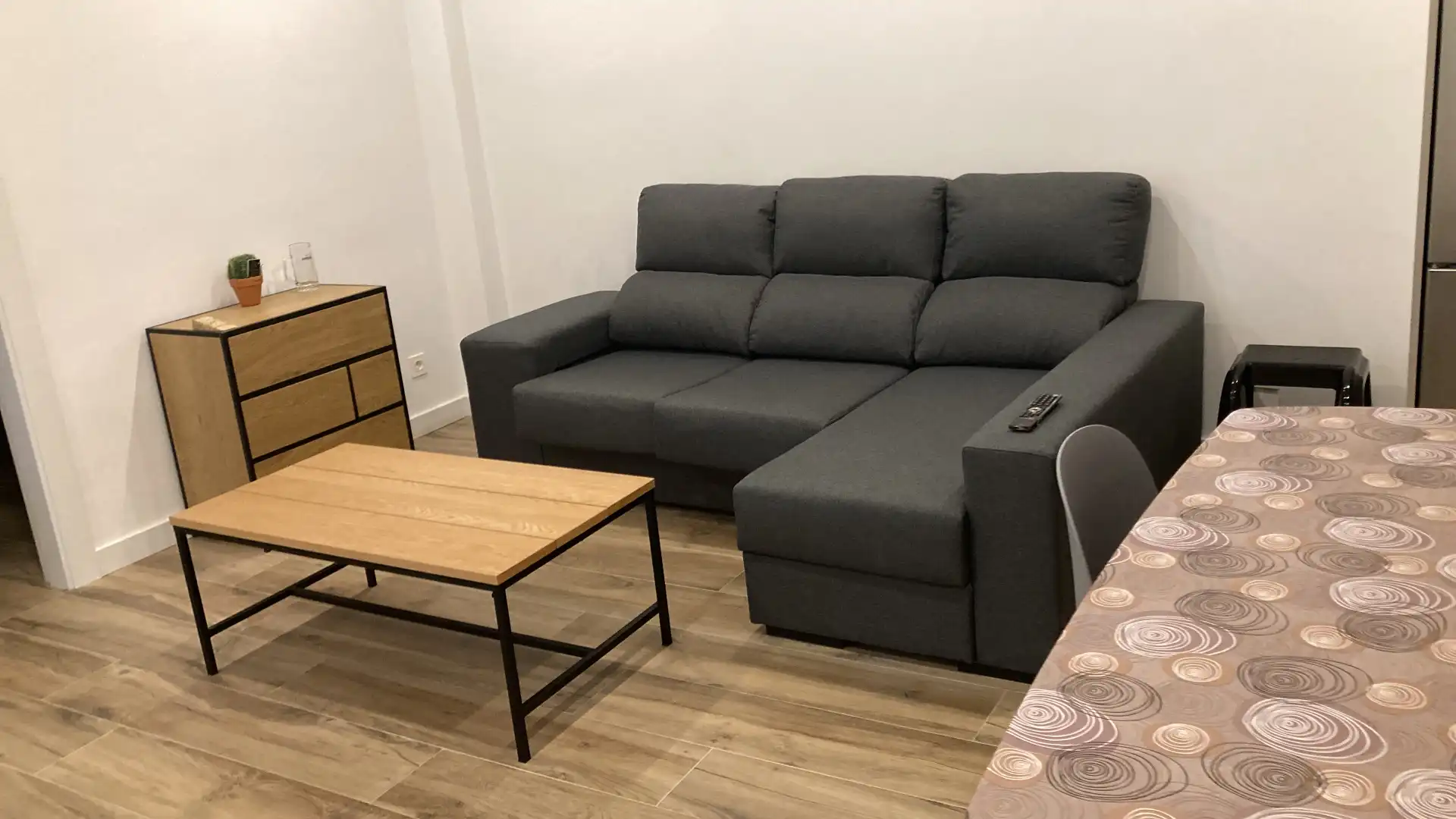 Wohnzimmer von Wohnungen zur Miete in Zaragoza mit Klimaanlage, Heizung und Parkett