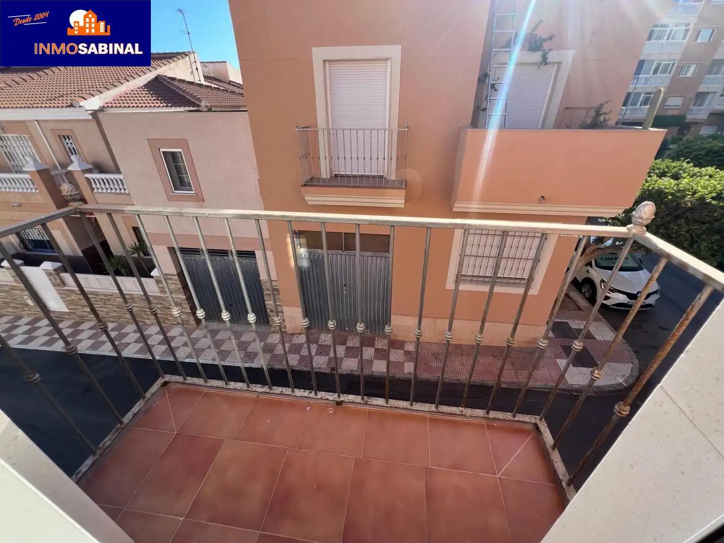 Terrassa de Casa adosada en venda en Roquetas de Mar amb Aire condicionat, Calefacció i Terrassa