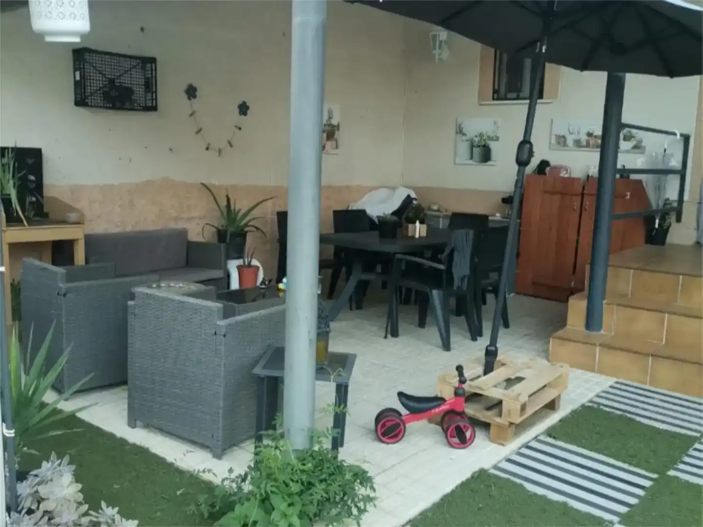 Terraza de Casa o chalet en venta en Villacañas con Piscina