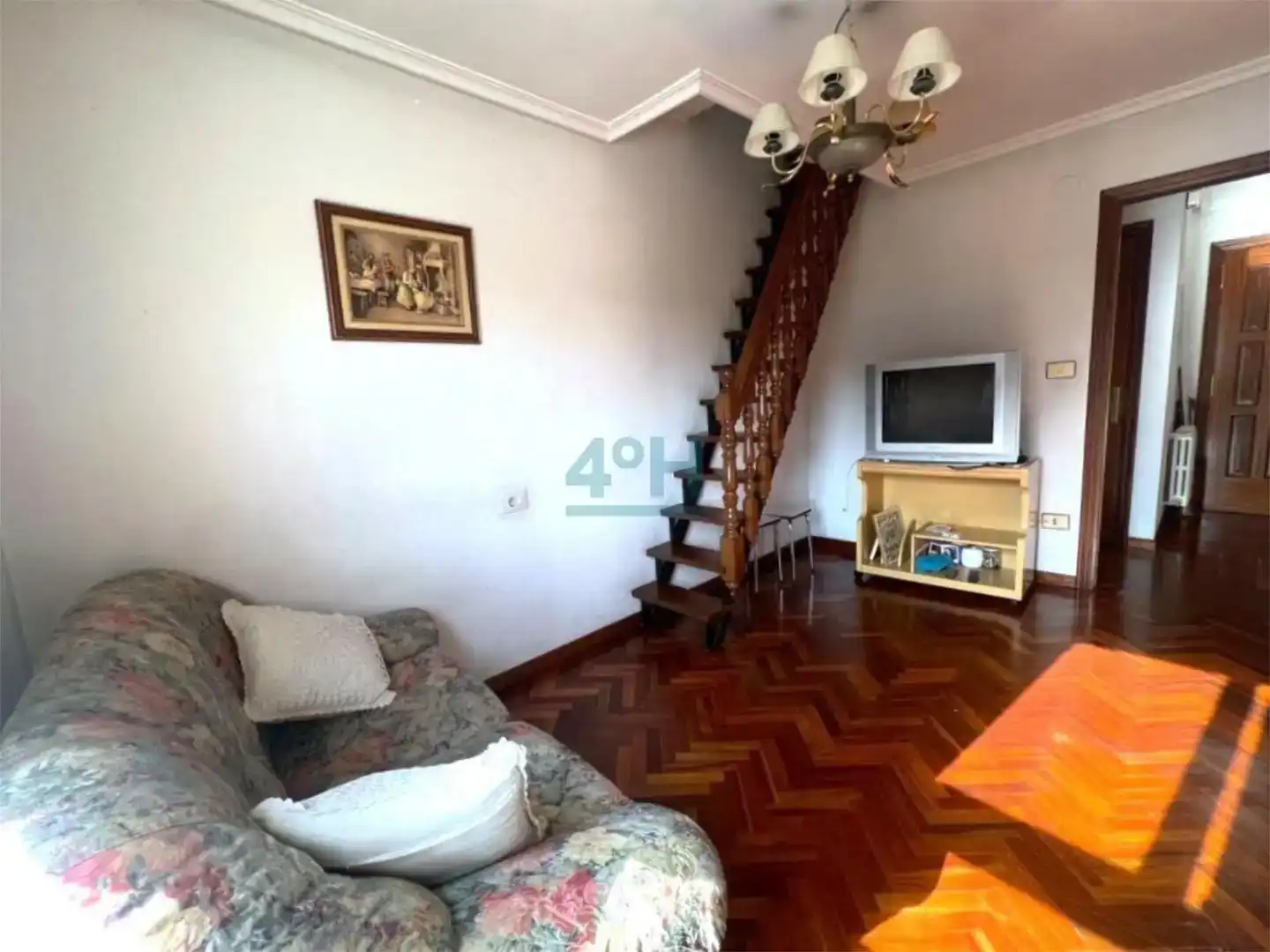 Sala d'estar de Dúplex en venda en Ourense Capital  amb Balcó