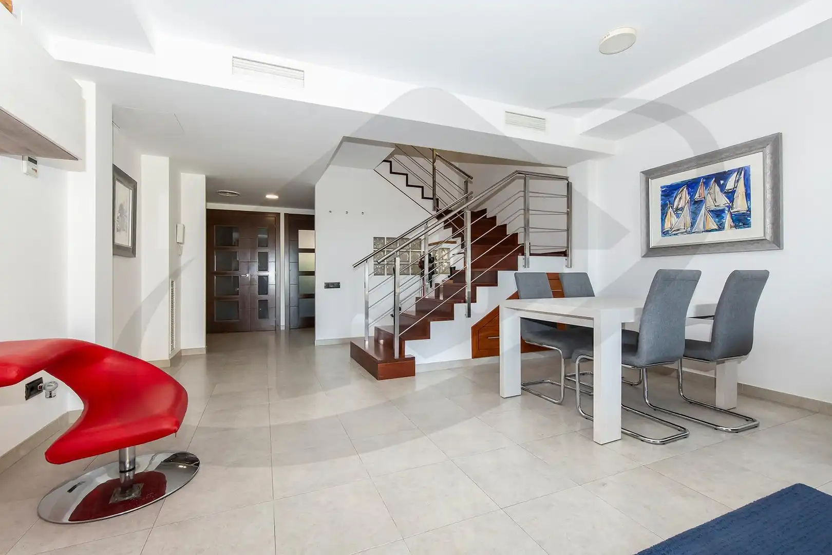 Sala de estar de Casa o chalet en venta en Castellar del Vallès con Aire acondicionado, Trastero y Balcón