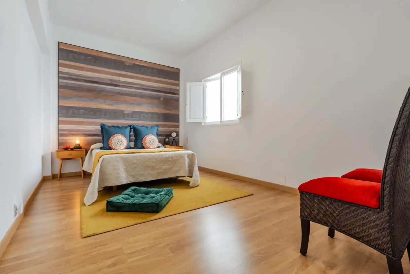 Schlafzimmer von Wohnung zum Verkauf in Las Palmas de Gran Canaria mit Parkett, Abstellraum und Möbliert