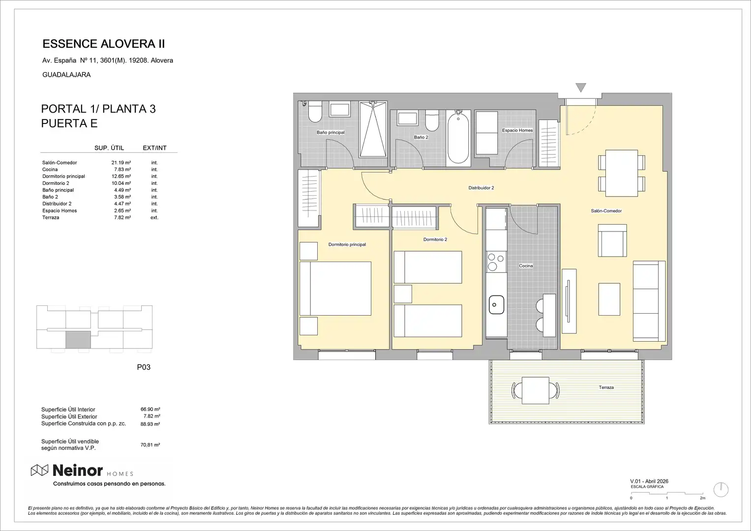Piso en venta en Calle Edgar Neville, Alovera
