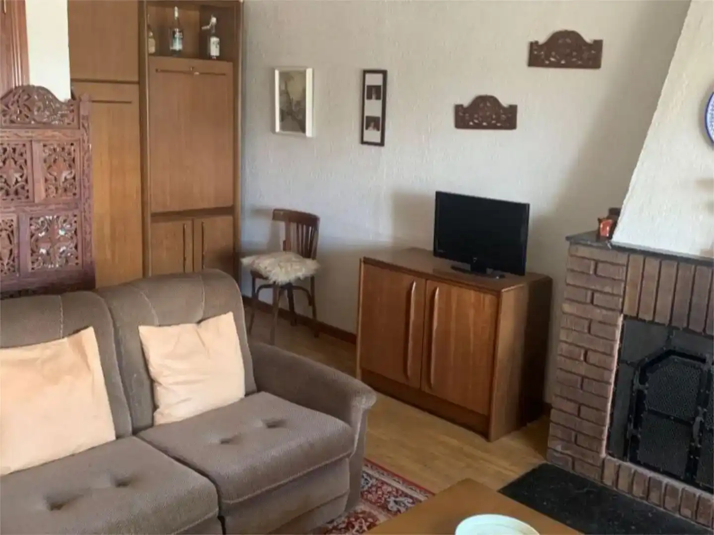 Sala d'estar de Pis en venda en Villadangos del Páramo amb Jardí privat, Parquet i Traster