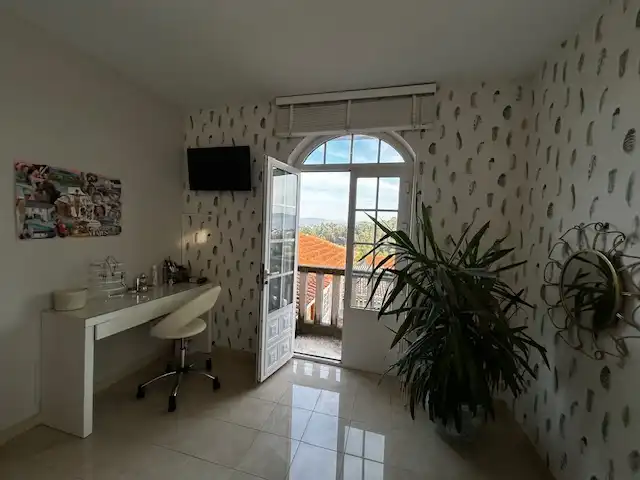 Bedroom of Houses for sale in Vilanova de Arousa  with Heating, Private garden and Parquet flooring