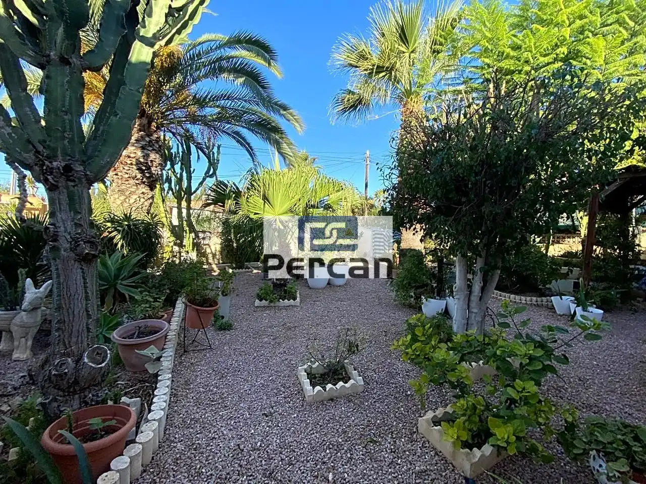 Jardín de Finca rústica en venta en El Campello con Jardín privado, Terraza y Trastero
