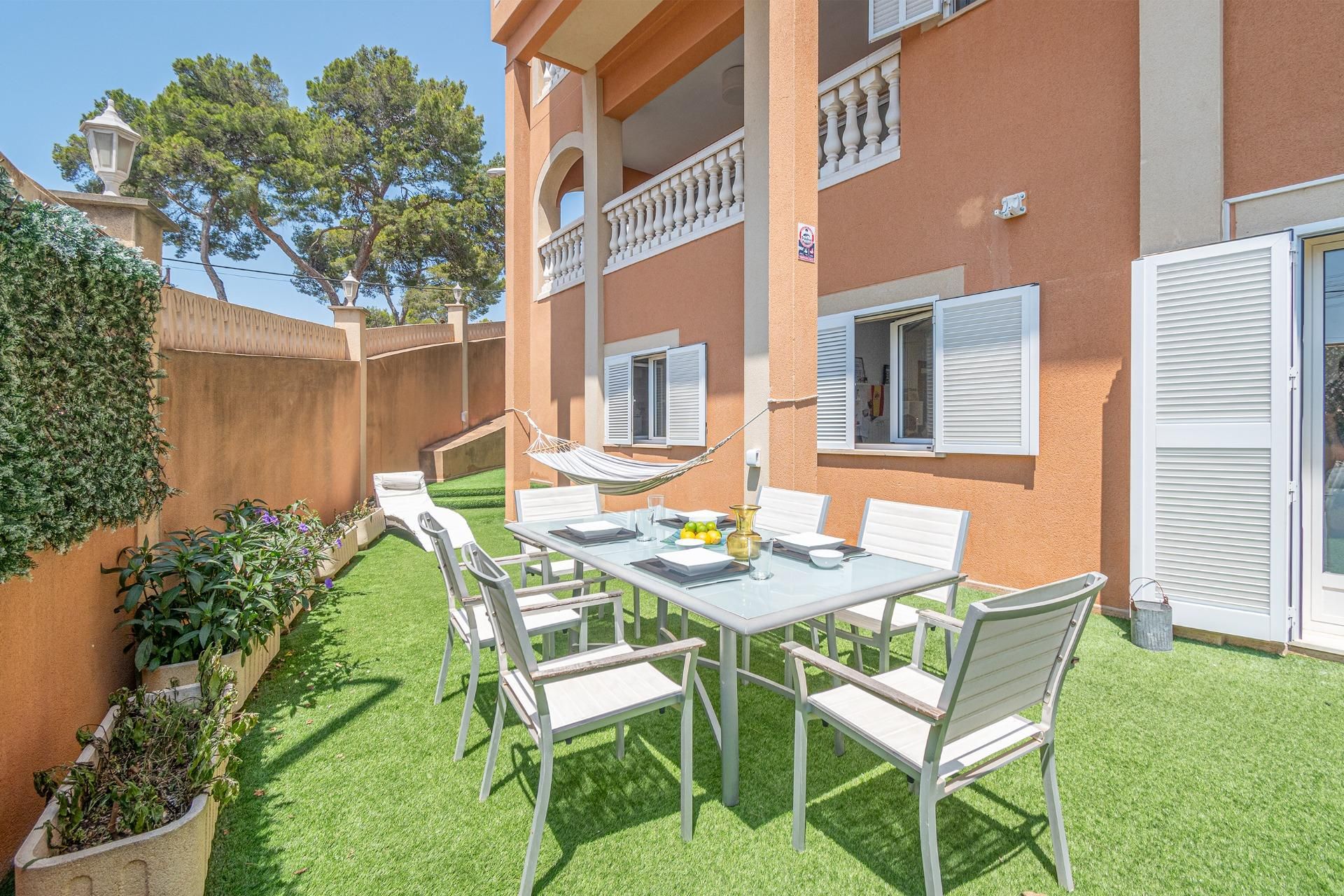 Jardí de Planta baixa en venda en  Palma de Mallorca amb Aire condicionat, Calefacció i Terrassa