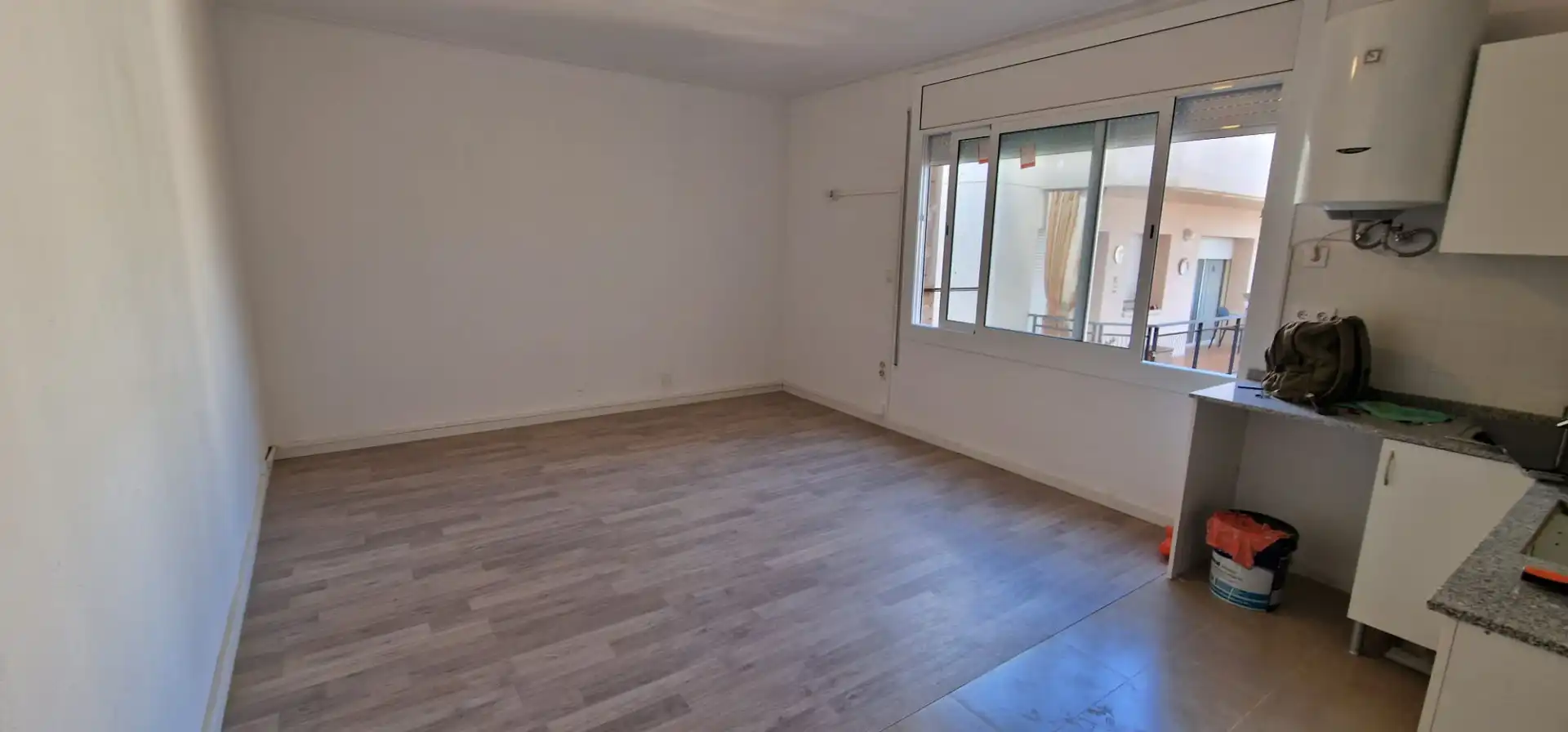 Sala de estar de Loft de alquiler en Barcelona