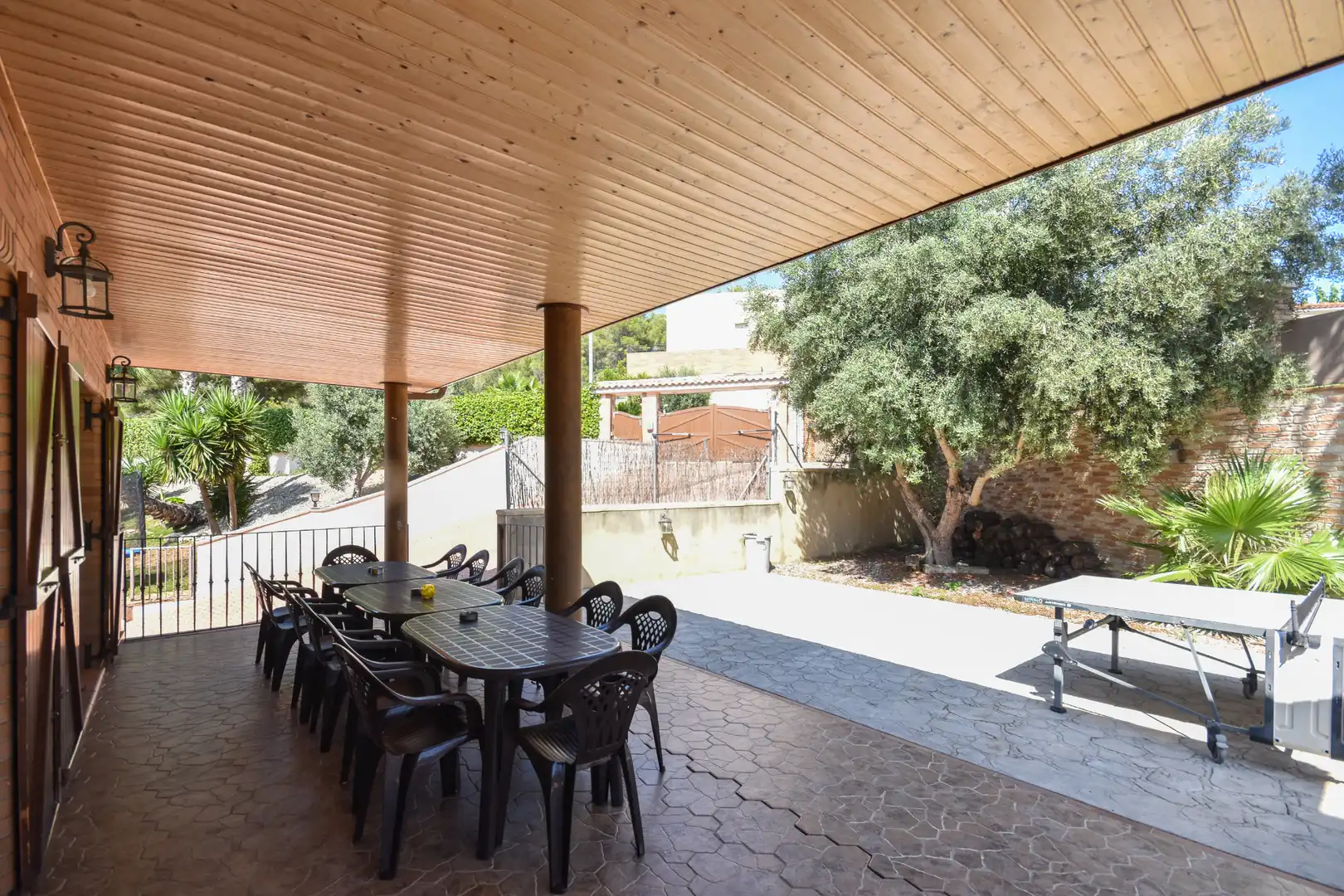 Terrassa de Casa o xalet en venda en Cubelles amb Aire condicionat, Calefacció i Jardí privat