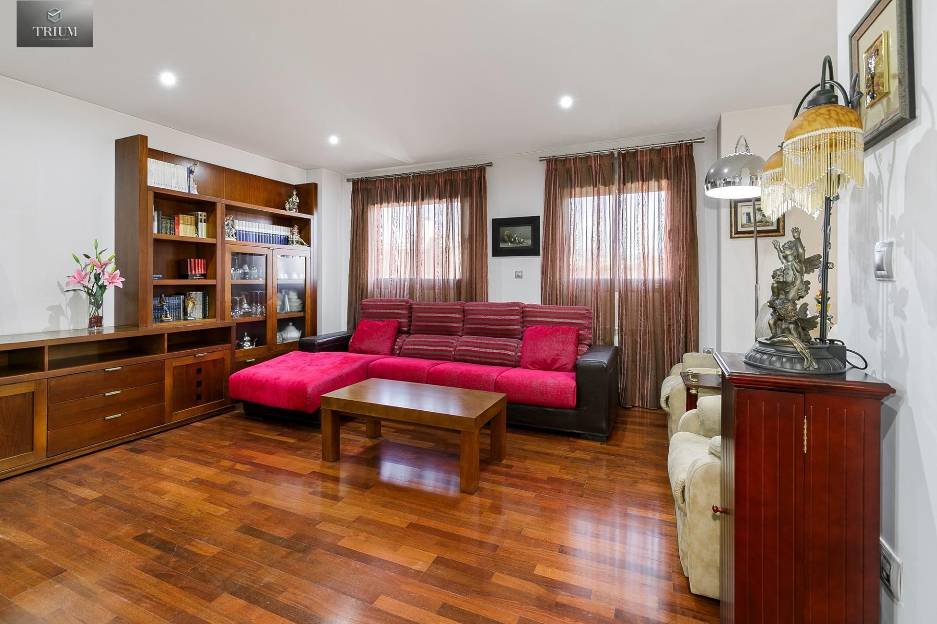 Living room of Attic for sale in  Granada Capital  with Air Conditioner, Heating and Parquet flooring
