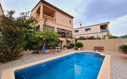 Swimming pool of House or chalet for sale in Cunit  with Heating, Private garden and Terrace