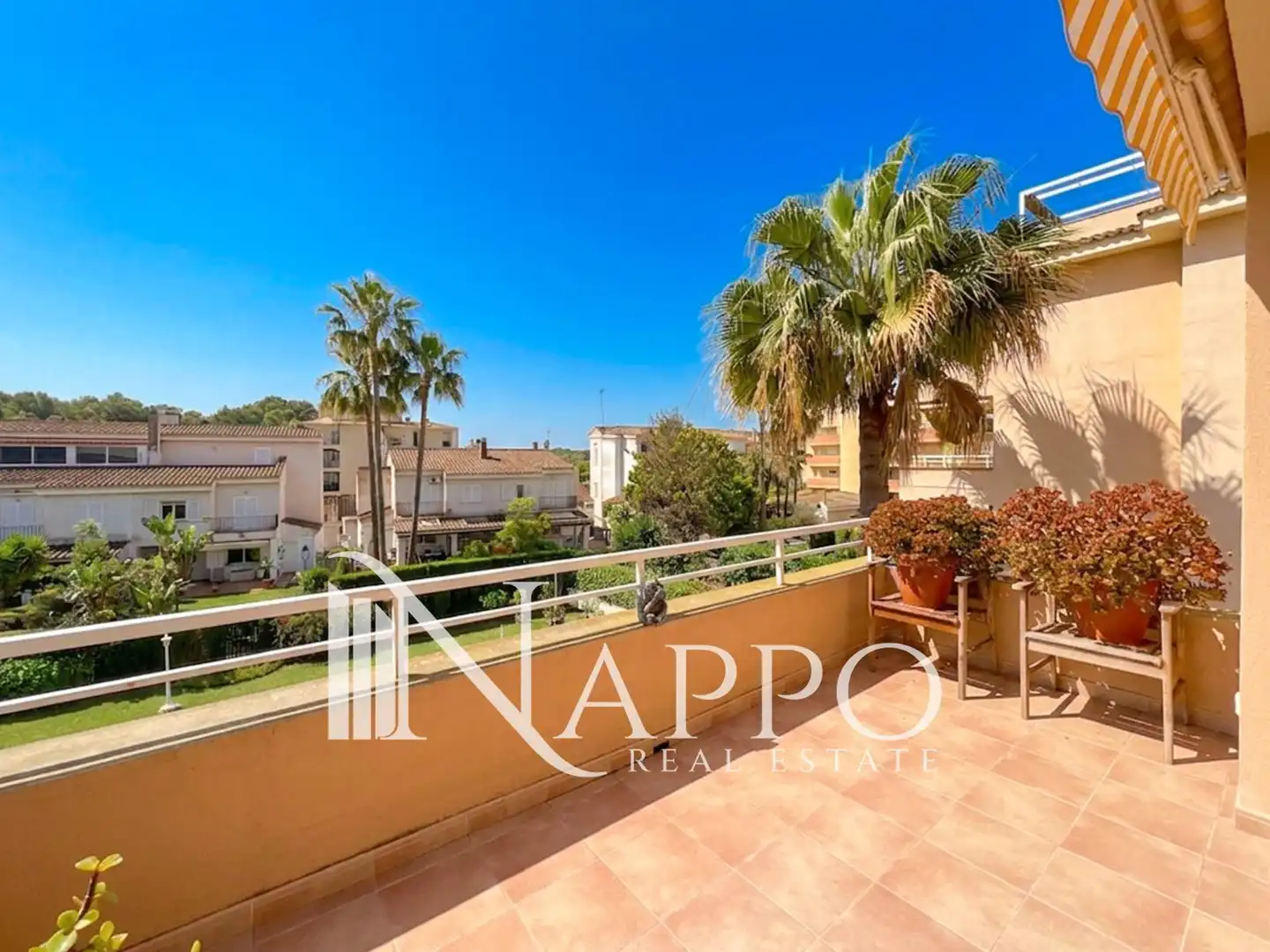 Exterior view of Duplexes for sale in Llucmajor  with Air Conditioner, Terrace and Swimming Pool