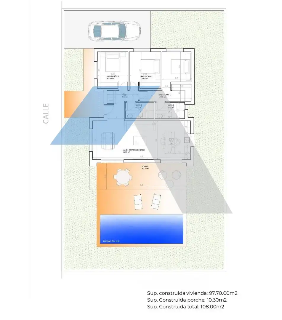 Bungalow con piscina en venta en Monforte del Cid, imagen 19