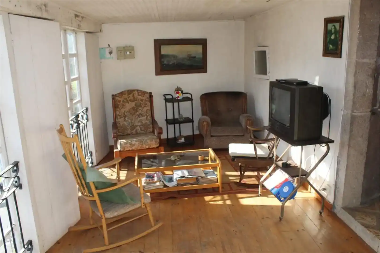 Sala d'estar de Casa adosada en venda en Vila de Cruces