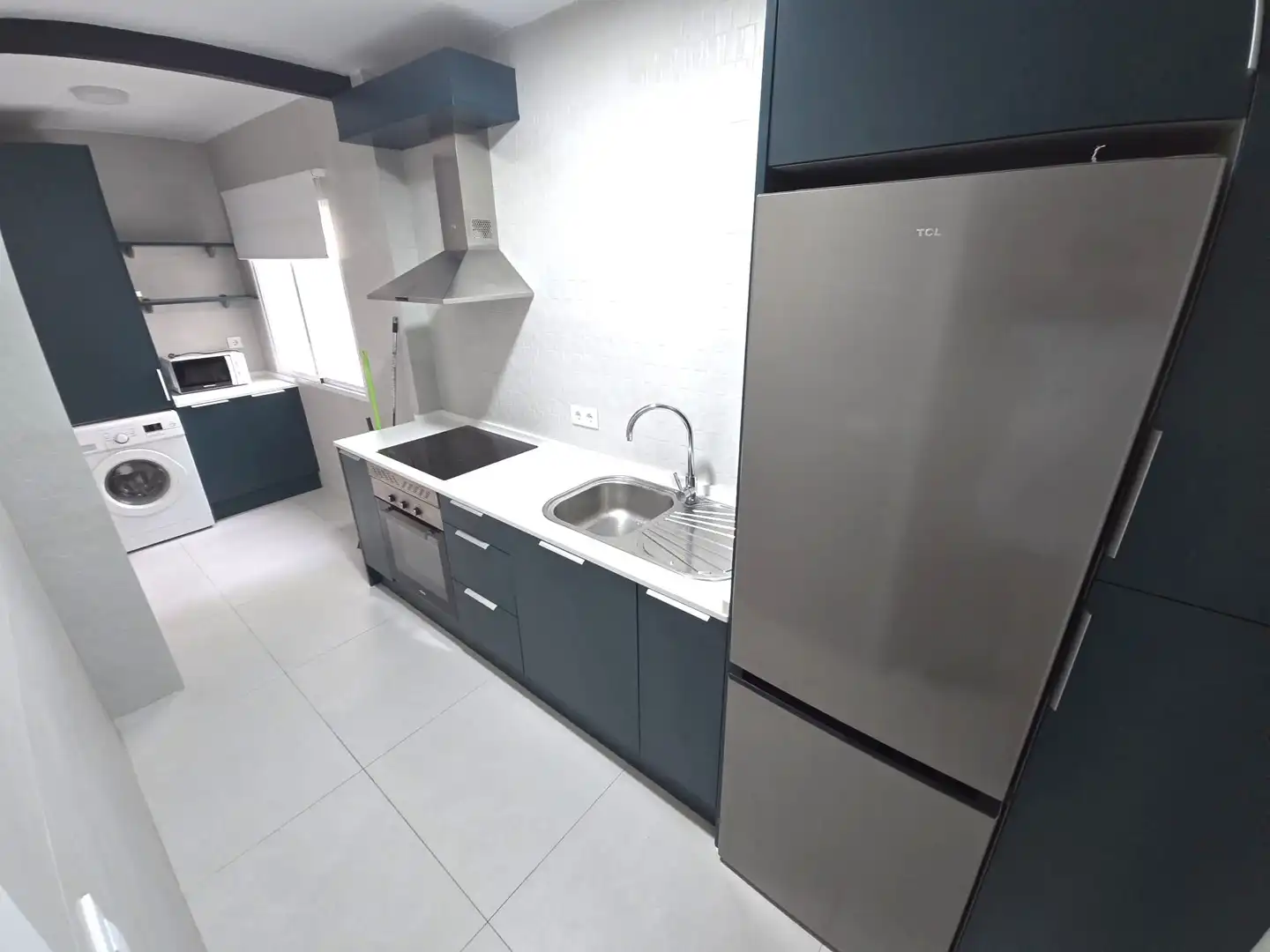Kitchen of Flat for rent in Cáceres  with Air Conditioner, Terrace and Furnished